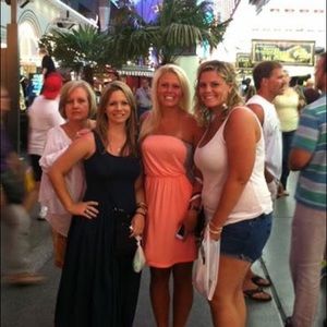 Strapless dress